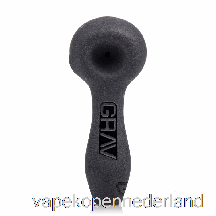Elektronische Sigaret Vape Grav Gezandstraalde Lepel Zwart